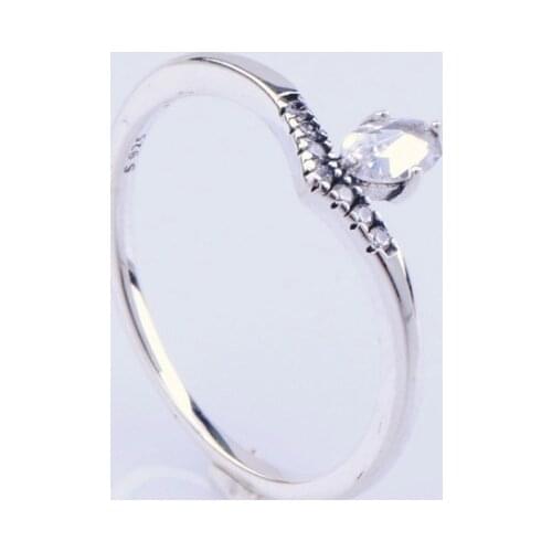 CDB Simple Fashion Black Drop Glaze Oval Shaped Silver Color Open Ring For Women Party Jewelry Gifts