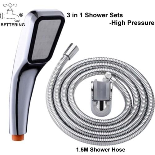 Limestone High Pressure Shower Head Bathroom Water Saving Shower Head Powerfull Boosting Spray Bath Handheld Shower Head
