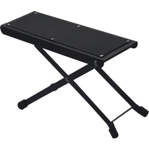 Classical guitar footrest footrest stable folding metal 4 position height adjustable footrest for musical instrument performance