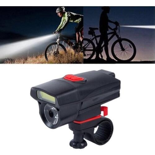 Portable Waterproof Bicycle Front Light Headlight Bike COB LED Flashlight Night Super Bright Warning Light Cycling Accessories