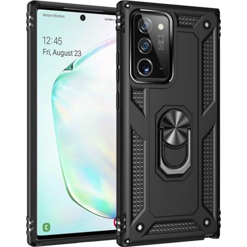 Shockproof Case For Samsung Galaxy S21 Ultra S20 Plus S20 FE S9 S10 Plus S10 E Note 20 S10Plus Ring Holder Magnetic Armor Covers