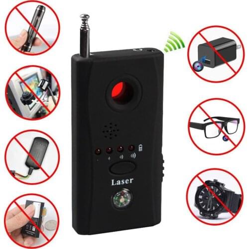 Security Protected Anti - Spy Detector Mini Wireless Camera Hidden Signal GSM Device Finder Privacy Protect Security comprass