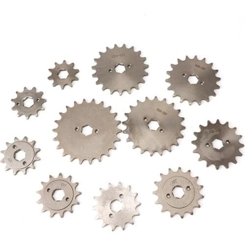 520# 20mm Front Engine Sprocket 10T-22T Tooth For Honda Lifan ZongShen ATV Quad Dirt Pit bike Buggy motorcycle