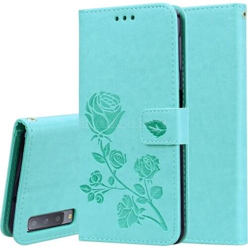 For Samsung Galaxy A7 2018 Case Flip Leather Phone Case For Samsung Galaxy A7 2018 A750F A750 SM-A750F A 7 2018 Case Card Holder