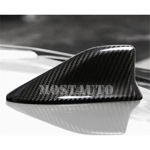 For Toyota 86 GT86 Scion FR-S Carbon Fiber Shark Fin Antenna Auto Roof Cover 2012-2019 1pcs Black/Red Car Accessories Interior