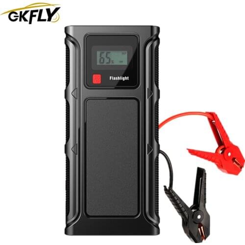 GKFLY 1000A Car Emergency Start Power 12V Portable Auto Power Starter Buster Jump Starter Battery Booster Power Bank Device