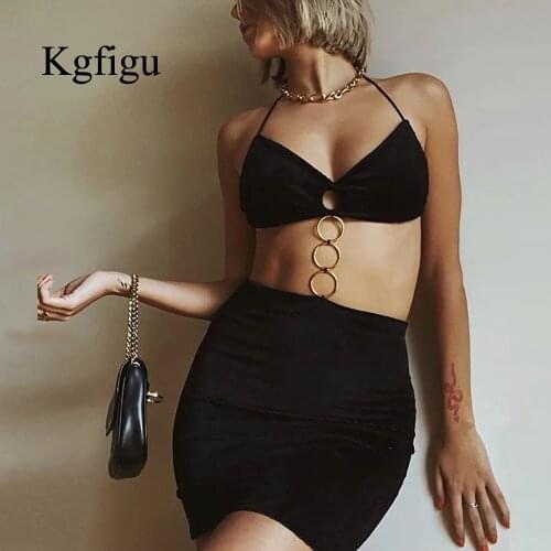 KGFIGU 2021 New Arrival Rib Cothes For Women Lace Up Elegant Party Outfits Lady Knitted Sexy Holiday One Piece Dress