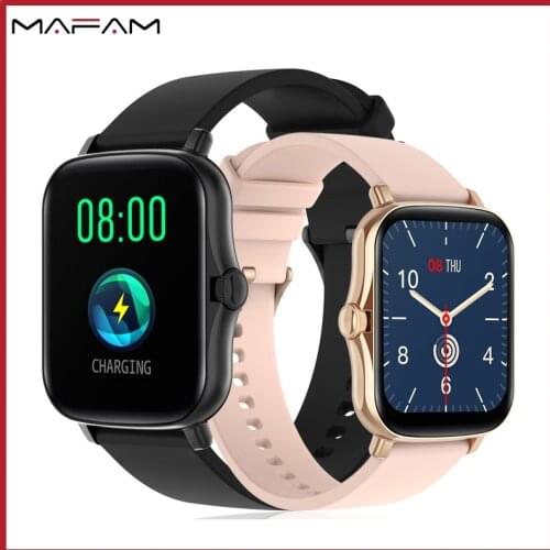 MAFAM Y20 Sports Smart Watch P8 Plus 1.69 inch Rotate Waterproof Heartrate Fitness Tracker Smartwatch Men Women PK GTS 2 P8