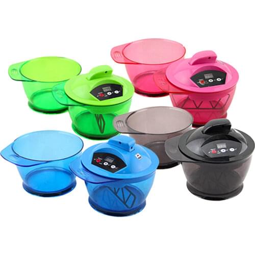 Hair Salon Coloring Mixer Bowl Eletric Hair Color Cream Mixer With LCD Displayer Time Setting Automatic Hair Dyeing Bowl M-923