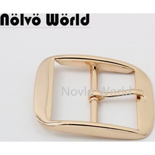 Nolvo World 5-20-50pieces 40mm 44mm 5 colors handbag slide pin buckle gold pin buckle zinc alloy belt rhinestone belt buckles