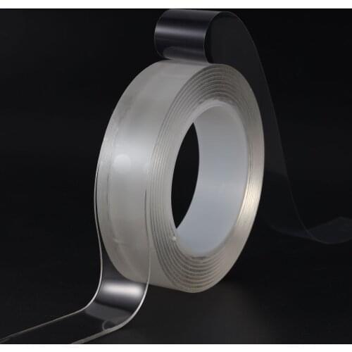Home Reusable Tape Double Sided Adhesive For Face Super Strong Traceless Nano Glue Gadget Double Sided Adhesive Tape Transparent