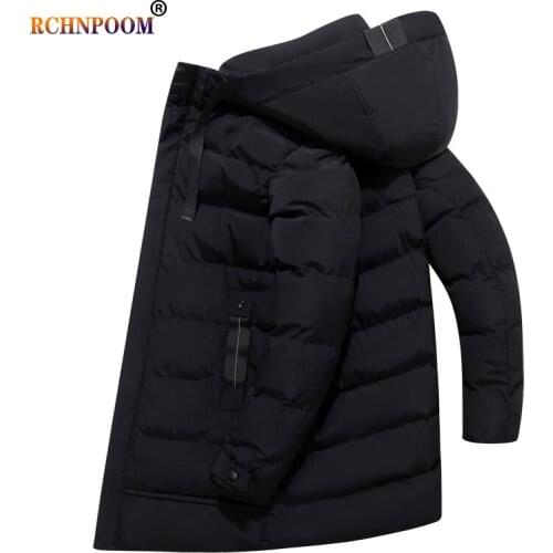 RCHNPOOM Men's Long Jackets