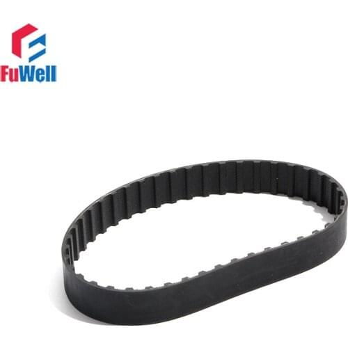 355L/360L/375L/380L/394L Timing Belt Black Rubber L Type Transmission Pulley Belt 12.7/15/20/25/30/38mm Belt Width Toothed Belt