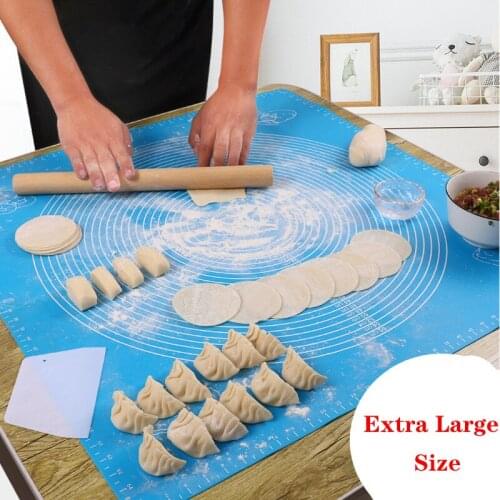 70/50/40cm Silicone Baking Mat Sheet Extra Large Baking Mat for Rolling Dough Macaroo Pizza Dough Non-Stick Maker Holder Pastry