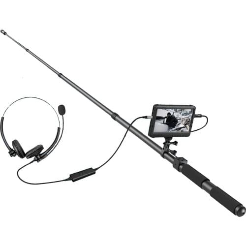 360° Rotation 1080P Life Search Camera Two-way Talk Car Chassis Checking Detector Vehicle Explosive Suspect Finder Inspector