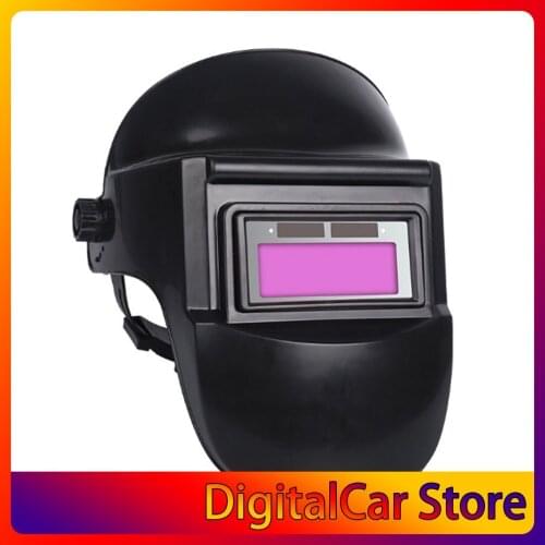 BK Welding Mask Automatic Dimming Glasses Anti-baked Face Half Helmet Head-mounted Full Face Protection Mask Welder Special