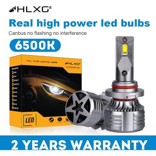 Canbus H7 LED H4 H11 HB3 HB4 LED 9005 9006 H8 H9 6500K White 80W Auto Car lights Headlight Fog Lamps No Interference No Error