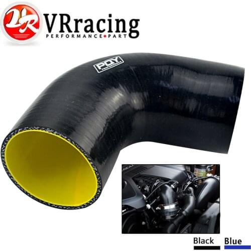 VR - 2.5" 63mm 90 Degree Elbow Silicone Hose Pipe Turbo Intake vr-SH9025-QY