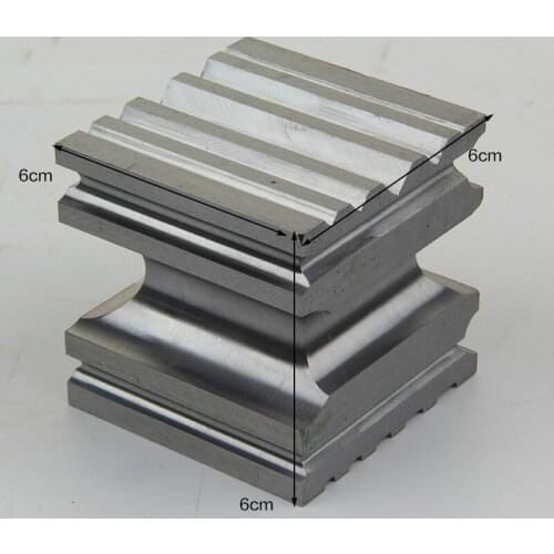 High Hardness Steel Doming Dapping Block Square Punch Forming Shaping Tool For jewelry diy making