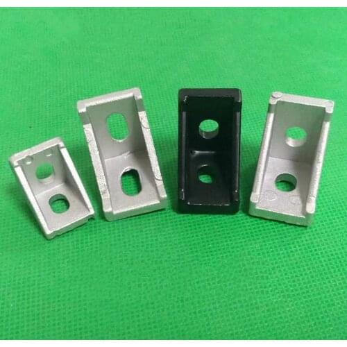 6060 Corner Bracket Fitting Angle L connector Bracket Fastener For 6060 Aluminum Profile