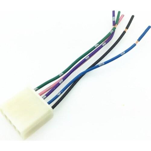 Car glass lifter switch window lifter electric door and window button type modified socket 2pcs