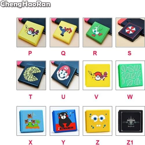 ChengHaoRan 12 in 1 Case For Nintendo Switch NS Joy-Con Accessories Portable Game Cards Case Shockproof Hard Shell Storage Box