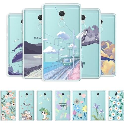 Case For Redmi Note 4 Case Redmi Note 4X Transparent Phone Shell For Xiaomi Redmi Note 4 Global Protective Cover Clear Coque 5.5