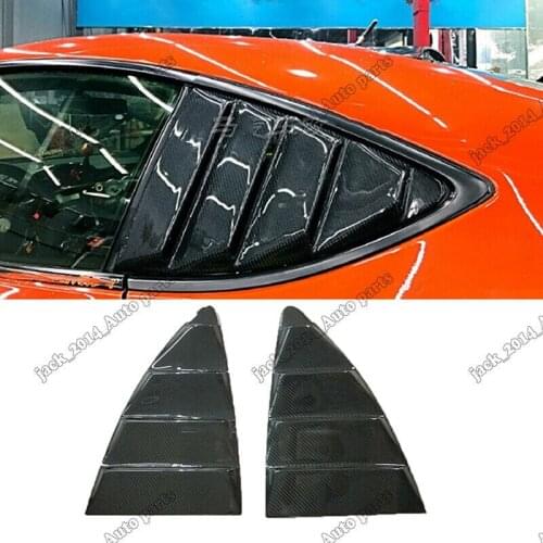For 2013-2018 Scion FR-S 86 Subaru BRZ Real Carbon fiber Side Window Louver Cover Vent