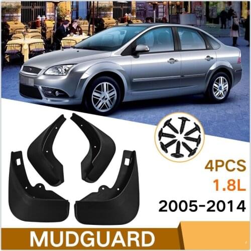 For Ford Focus Sedan 1.8 2005 2006 2007 2008 High Quality Sedan ABS Splash Guard mud flaps cover car Fender Dirt Guards 4pcs