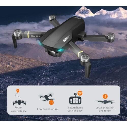 GD93 PRO Anti-Shake Drone High Definition 5G WiFi FPV RC Drones Brushless Gift For Kids GPS Optical Flow Mode