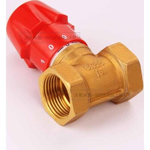 Brass water flow regulating valve water air adjustment valve flow regulator valve DN15/DN20/DN25/DN32/DN40/DN50
