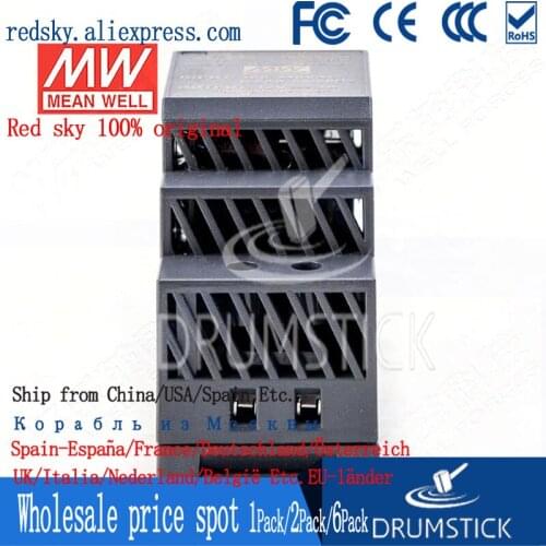 Friendly MEAN WELL 12Pack HDR-30-12 12V 2A meanwell HDR-30 24W Single Output Industrial DIN Rail Power Supply