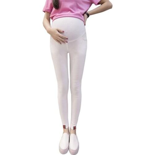 Fashion Skinny Maternity Pants High Waist Belly Pencil Trousers Clothes for Pregnant Women Pregnancy Bottoms Maternity Leggings