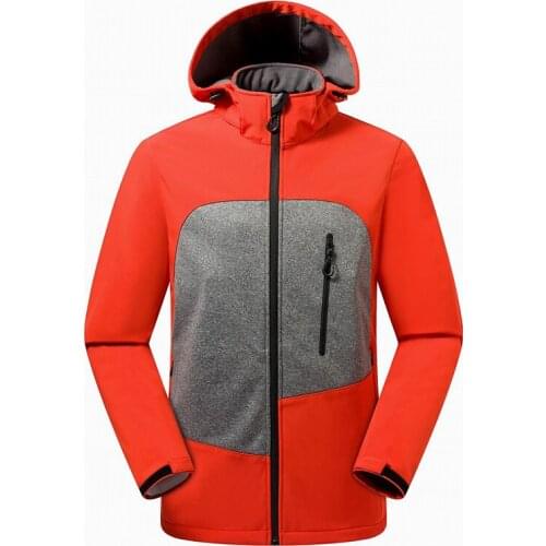 Men Winter Autumn Fleece Soft shell Jacket Camping Sports Coat Outdoor Ski Waterproof Waterproof Climbing Hiking Jacket