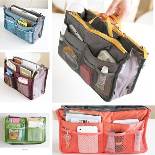 New Fashion High Quality Insert Handbag Organiser Purse Liner Organizer Women Storage Bag