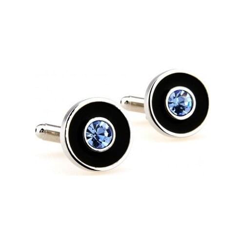 Crystal Cufflink 15 Pairs Wholesale Free Shipping