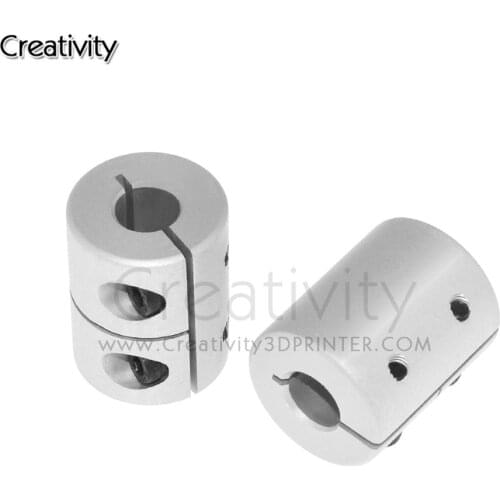3D Printer Parts Rigid shaft coupler CR-10 Z-Axis ShaftFlexible Rigid Coupling Router Connector For 3D Printer