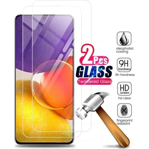 2PCS protective glass for samsung galaxy a82 a 82 2021 5g sm-a826f/ds 6.7'' phone screen protectors armor safty protection film