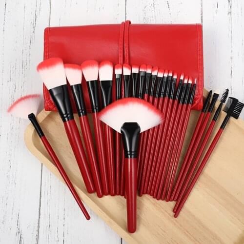 24 Pieces Make Up Brush Set Cosmetic Powder Eye Shadow Eyeliner Foundation Blush Blend Beauty Woman Makeup Brushes Maquiagem