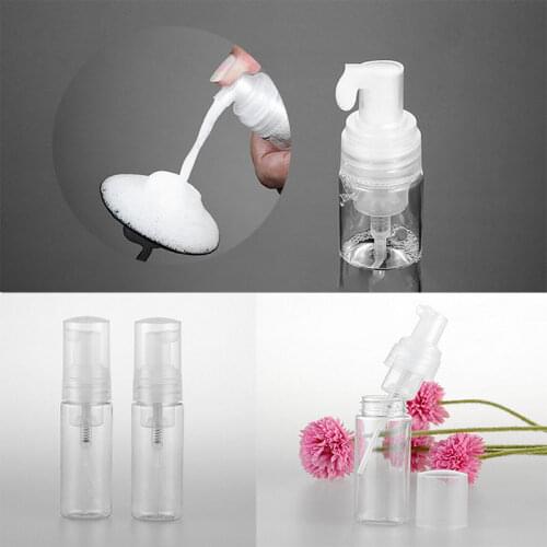 40/100/150ml Empty Pump Bottle Detergent Plastic Detergent Bottles Liquid Foam Dispenser Shampoo Facial Cleanser Container