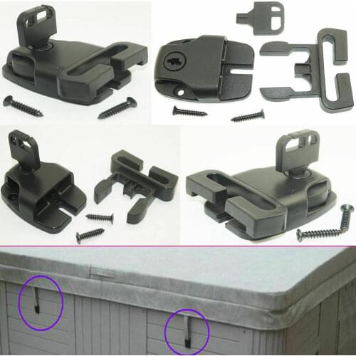 5 Key Lock Lockable Safety Buckle Latch Pool Spa Hot Tub Cover Boat Backpack Bag