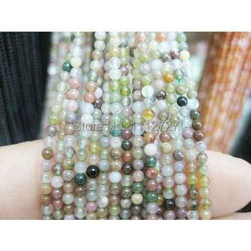 Accessory Crafts Parts Fashion DIY 3mm Round Onyx Beads Jewelry Making Semi Finished New Natural Stone Balls Gifts 15" Wholesale