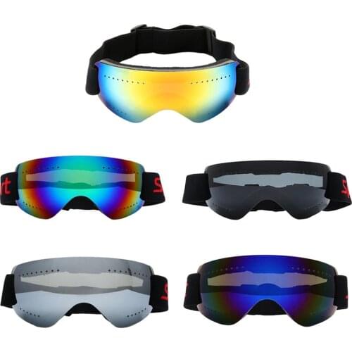 Safety Motorcycle Motocross Ski Snow Goggles Anti-UV Skiing Snowboard Eyewear Equipment Dustproof Windproof Sunglasses Glasses