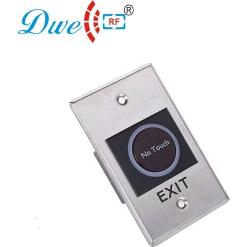 DWE CC RF access control stainless steel no nc com 12V IR sensor no touch exit button