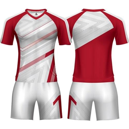 Custom Jersey Soccer Jerseys Football Uniforms Sets Sublimation Football Teams Shirts 100% Polyester Breathable Football Kits