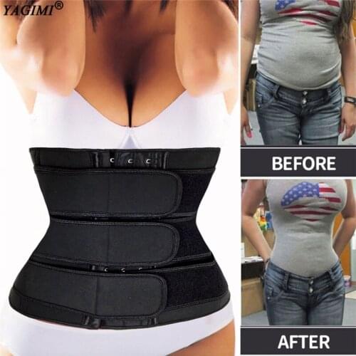 Waist Trainer Corset for Weight Loss Women Neoprene Corset Body Shaper Tummy Waist Cincher Slimming Shaper Belt Shapewear Fajas