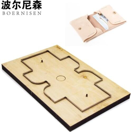 SMVAUON leather laser punching mould Japanese steel blade plate cutting mould card bag leather Suitable for big shot machines