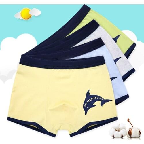 Pure boys underwear, boxer briefs, cotton shorts, baby, big boy, cotton, childrens students, underwear, 3-5-7-12 years old