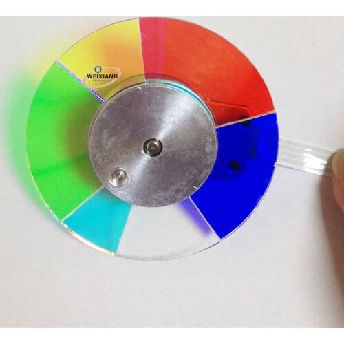 Original Projector Color Wheel For Optoma EX611ST, T662, FX670X Color Wheels,6 segments 40mm