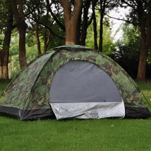Field Digital Double Camouflage Tent 2-Person Leisure Tent Outdoor Camping Tent Camping Tent